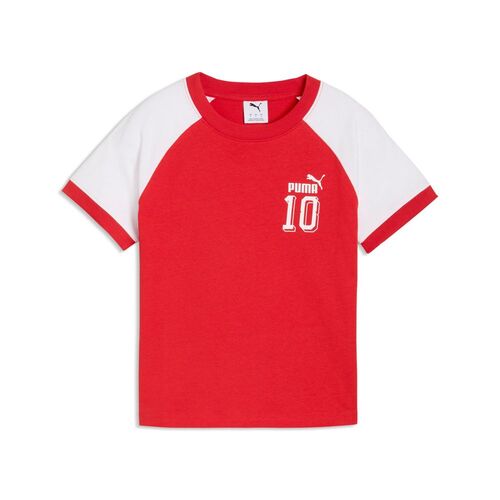 Puma FUTURE.PUMA.ARCHIVE Slim Short Ringer Tee - For All Time Red