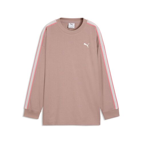 Puma LUMINOUS CLOUD Oversized Longsleeve Tee G - Sandstone