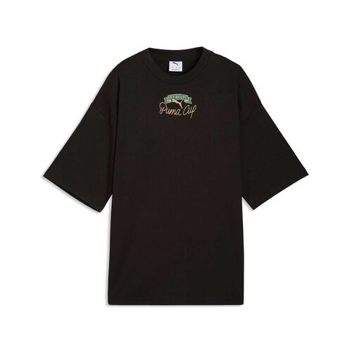 Puma GRAPHIC Oversized World Cup Tee B - PUMA Black