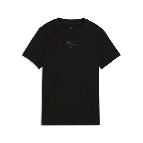 Puma ESS SCRIPT Tee G - PUMA Black