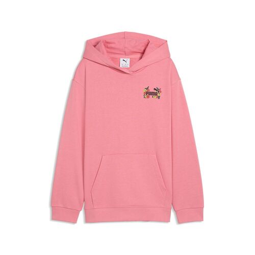 Puma MID90s Relaxed Graphic Hoodie TR G - Wild Pink