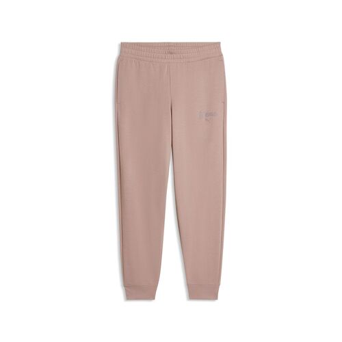 Puma ESS SCRIPT Comfort Sweatpants TR cl - Sandstone