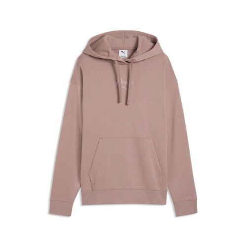 Puma ESS SCRIPT Comfort Hoodie TR - Sandstone