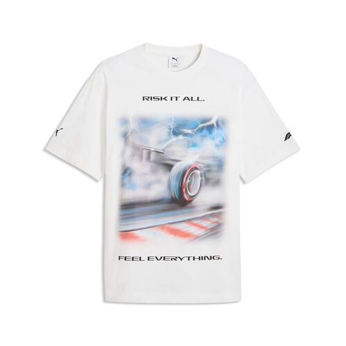 Puma F1 Tyre tee (relaxed) - PUMA White