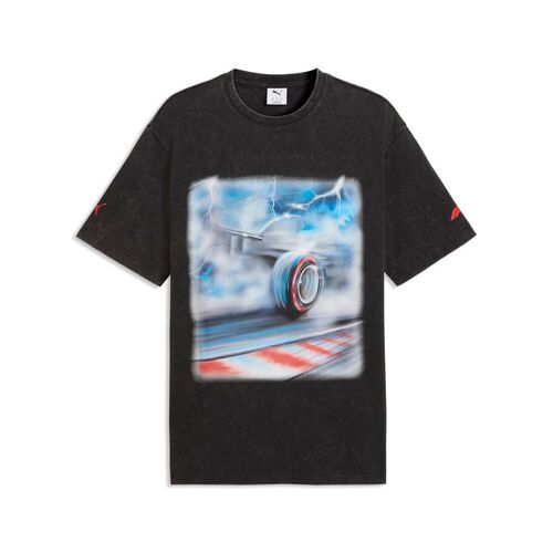 Puma F1 Tyre tee (relaxed) - PUMA Black