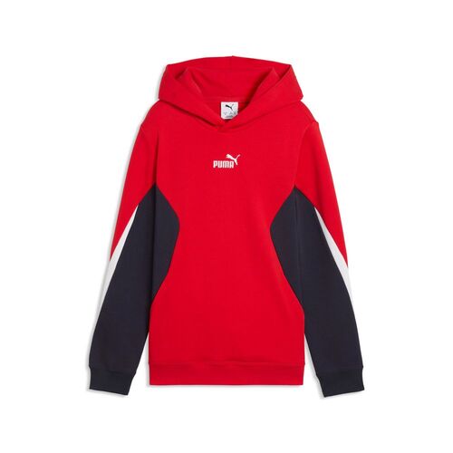 Puma ESS BLOCK Hoodie TR B - For All Time Red
