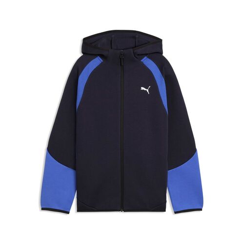 Puma EVOSTRIPE Full-Zip Hoodie DK B - New Navy