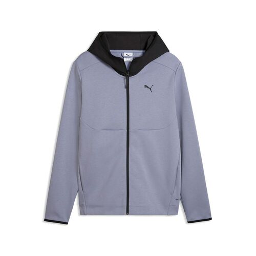 Puma PUMATECH FULL-ZIP Hoodie DK - Gray Sky