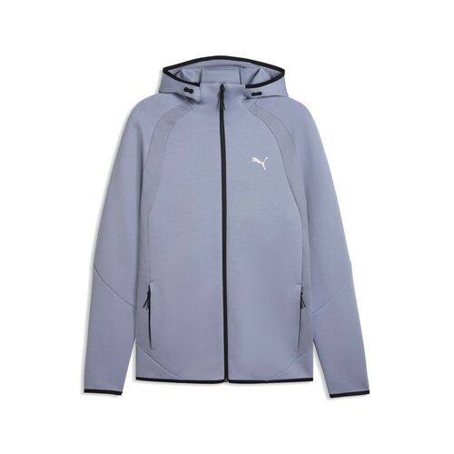 Puma EVOSTRIPE FZ Hoodie DK - Gray Sky