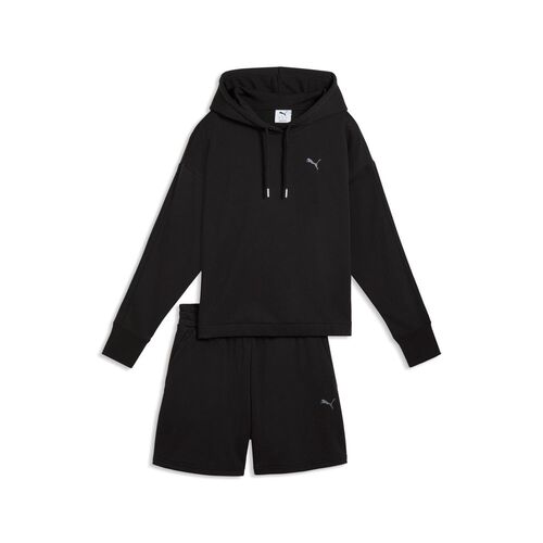 Puma Short Hooded Relaxed Suit 5 TR - PUMA Black