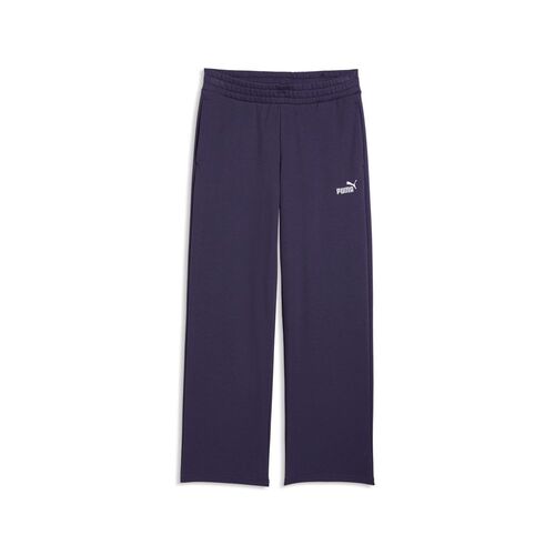 Puma ESS Small No. 1 Logo Comfort Straight Pants TR op - Deep Plum