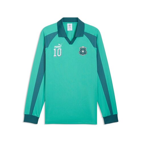 Puma FUTURE.PUMA.ARCHIVE T7 Drill Longsleeve - Vibrant Green