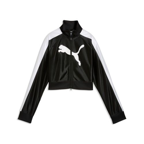 Puma FUTURE.PUMA.ARCHIVE T7Slim Cropped Track Jacket - PUMA Black