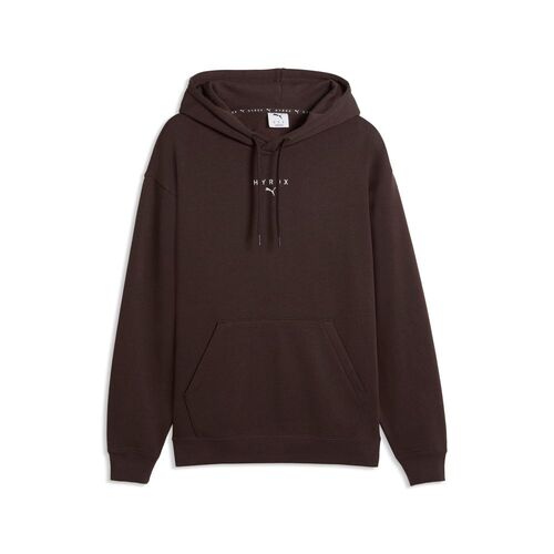 Puma M PUMA X HYROX HEAVYWEIGHT HOODIE - Chocolate Brown