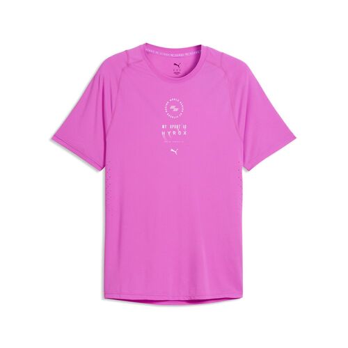 Puma M PUMA X HYROX DRYELITE TRAINING TEE - Electric Orchid