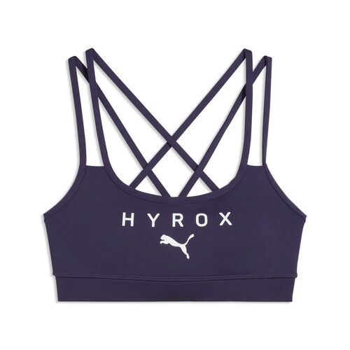 Puma W PUMA x HYROX MOVE STRAPPY BRA - Deep Plum