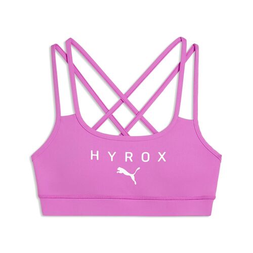 Puma W PUMA x HYROX MOVE STRAPPY BRA - Electric Orchid
