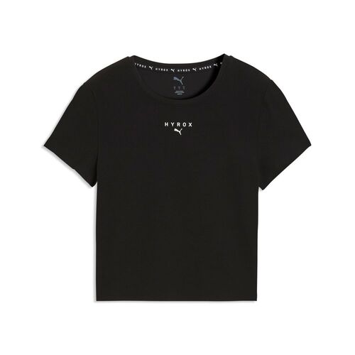 Puma W Puma X Hyrox Shapeluxe SS Crop Tee - Puma Black
