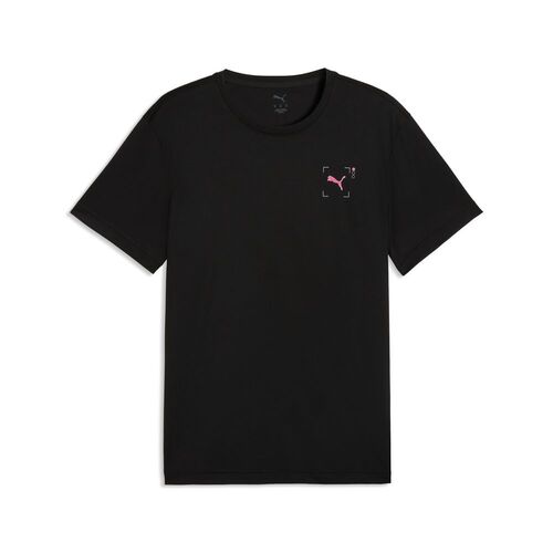 Puma M Run Illustration Graphic Tee - PUMA Black