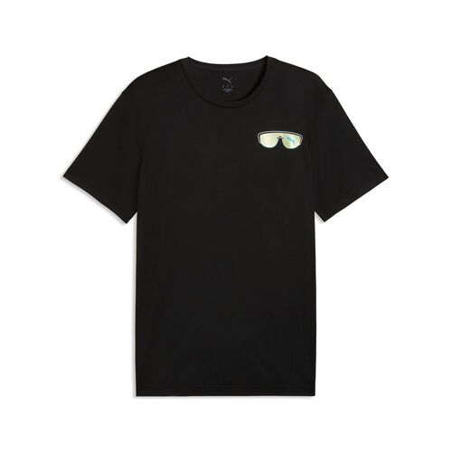 Puma M Run Nitro Graphic Tee - PUMA Black-Q1