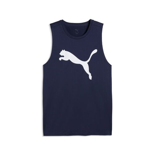 Puma M TAD ESSENTIAL Sleeveless Tank - PUMA Navy