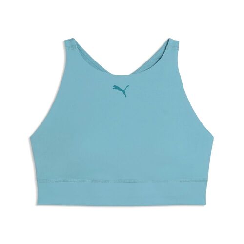 Puma SHAPELUXE HIGH NECK BRA - MID - Baltic Sea Blue