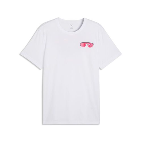 Puma M Run Nitro Graphic Tee - PUMA White