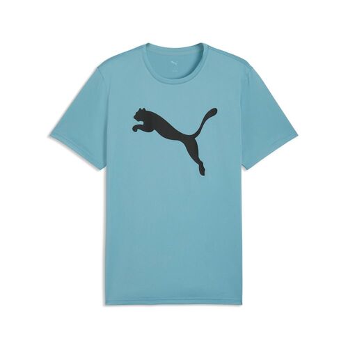 Puma M TAD ESSENTIALS Solid Cat Tee (CF big cat) - Baltic Sea Blue