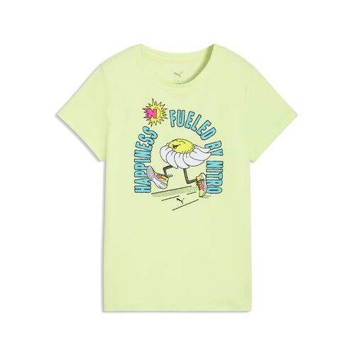 Puma W Run Nitro Graphic Tee - Apple Spritz