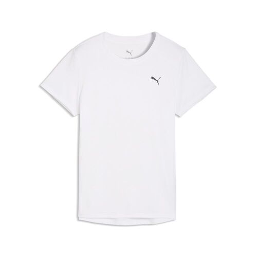 Puma W TAD ESSENTIAL CREW TEE - PUMA White