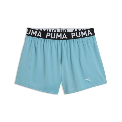 Puma W PUMA STRONG KNIT SHORT 3 - Baltic Sea Blue