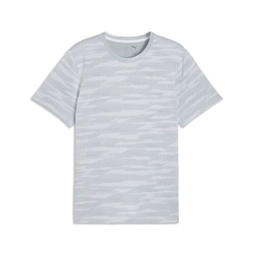 Puma M PWRTRAIN JACQUARD TEE - PUMA White