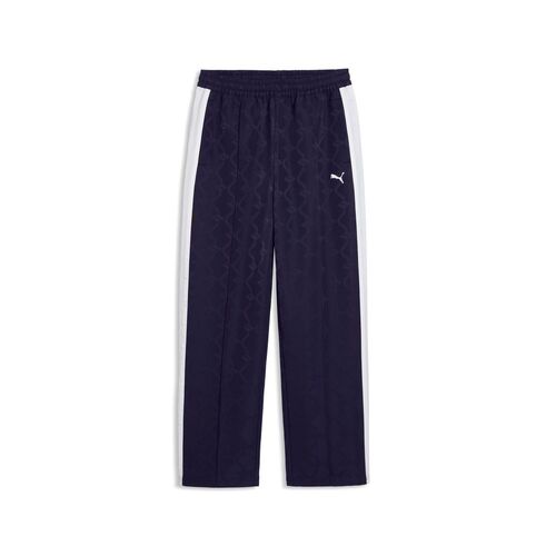 Puma T7 Jacquarded Woven Track Pants op - Deep Plum