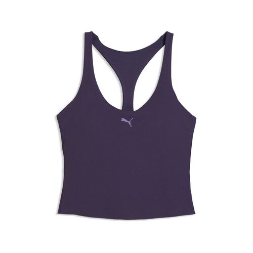 Puma W SHAPELUXE RACERBACK TANK - Deep Plum
