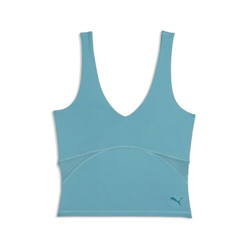 Puma W PUMA SHAPE Fashion Tank - Baltic Sea Blue