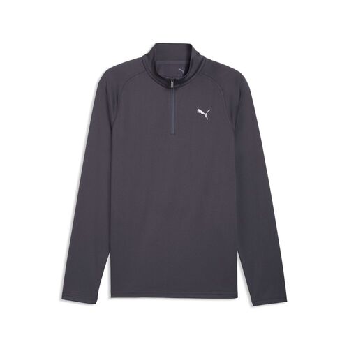 Puma M PWRTRAIN FABRIX MIX 1/4 ZIP - Galactic Gray