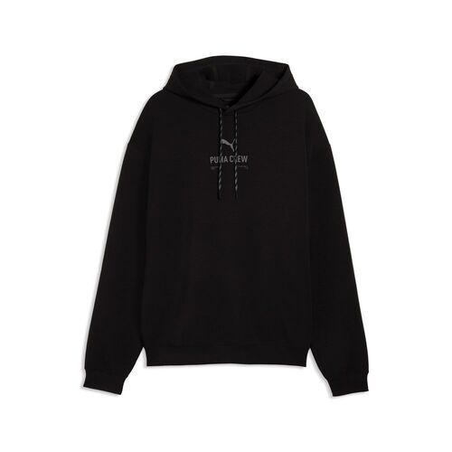 Puma M CLOUDSPUN BRANDED HOODIE - PUMA Black