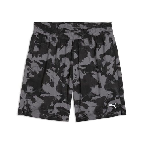 Puma M Tad Essentials  Aop 7 Woven Short - Puma Black