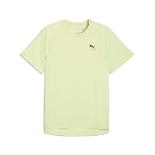 Puma M PWRTRAIN FABRIC MIX TEE - Apple Spritz
