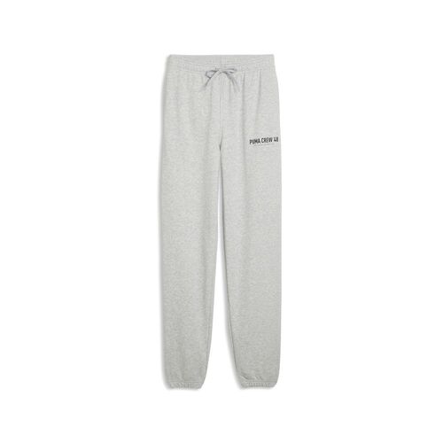 Puma M GRAPHICS FRENCH TERRY JOGGER - Light Gray Heather