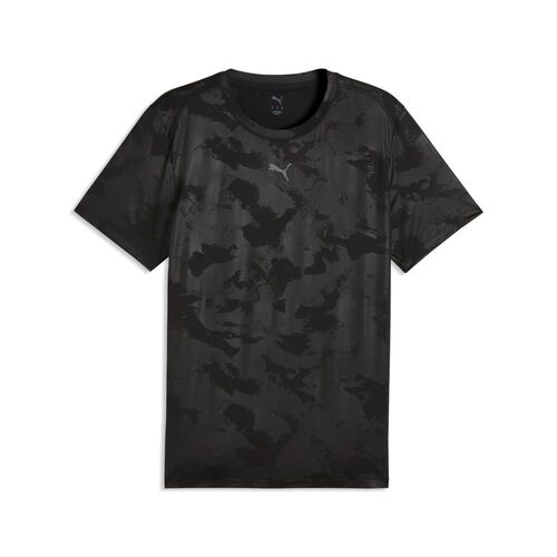 Puma M CLOUDSPUN EMBOSS TEE - PUMA Black