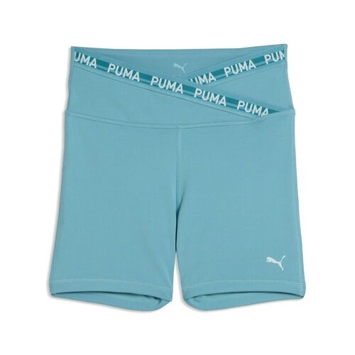 Puma W Puma Strong Cross Front Short Tight - HW 5 - Baltic Sea Blue