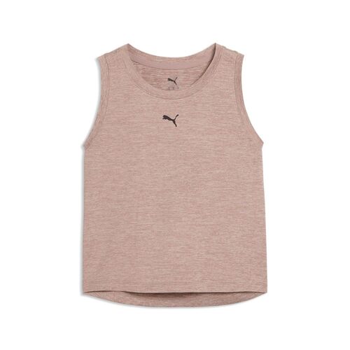 Puma W CLOUDSPUN SLEEVELESS TANK - Sandstone Heather