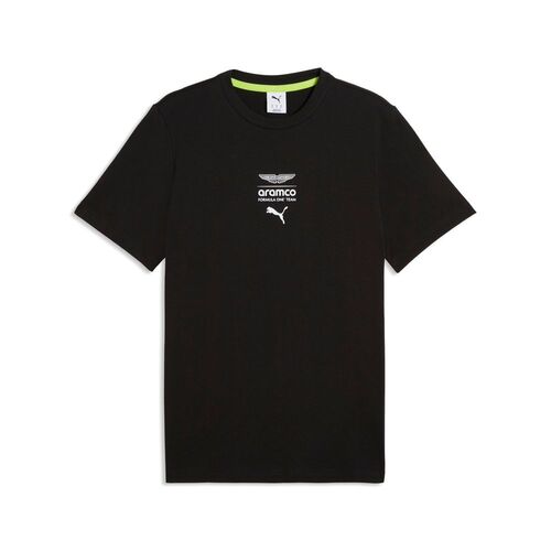 Puma AMF1 Essential Logo Tee 1 Regular - PUMA Black