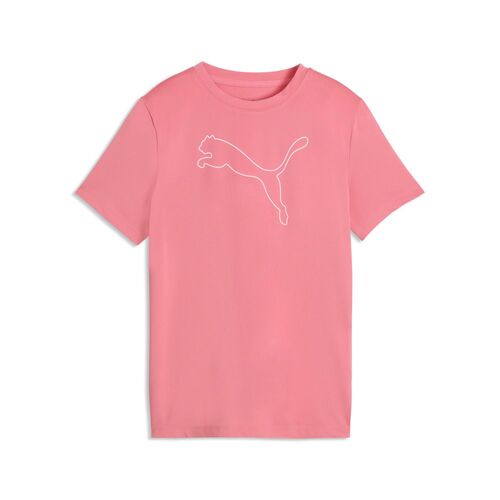Puma TAD ESS Cat Logo Tee G - Wild Pink
