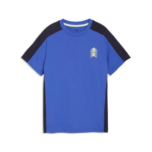 Puma ACTIVE SPORTS Small Graphic Tee B - Royal Sapphire