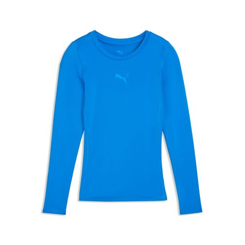 Puma teamLIGA26 Baselayer Tee LS Jr - Electro Royal