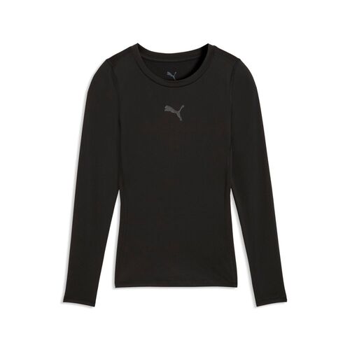 Puma teamLIGA26 Baselayer Tee LS Jr - PUMA Black