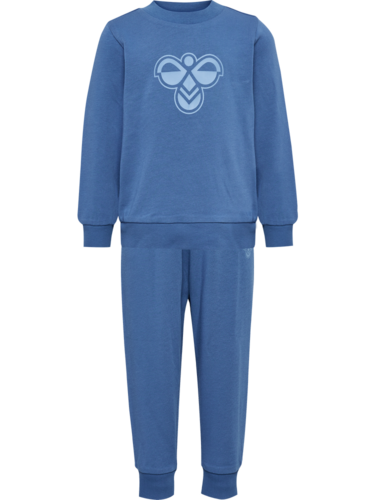 Hummel Hmlmini Jersey Crewsuit Bee - DUTCH BLUE