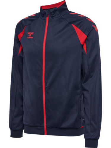 Hummel hmlCORE 2.0 TRACK ZIP JACKET - MARINE/TRUE RED